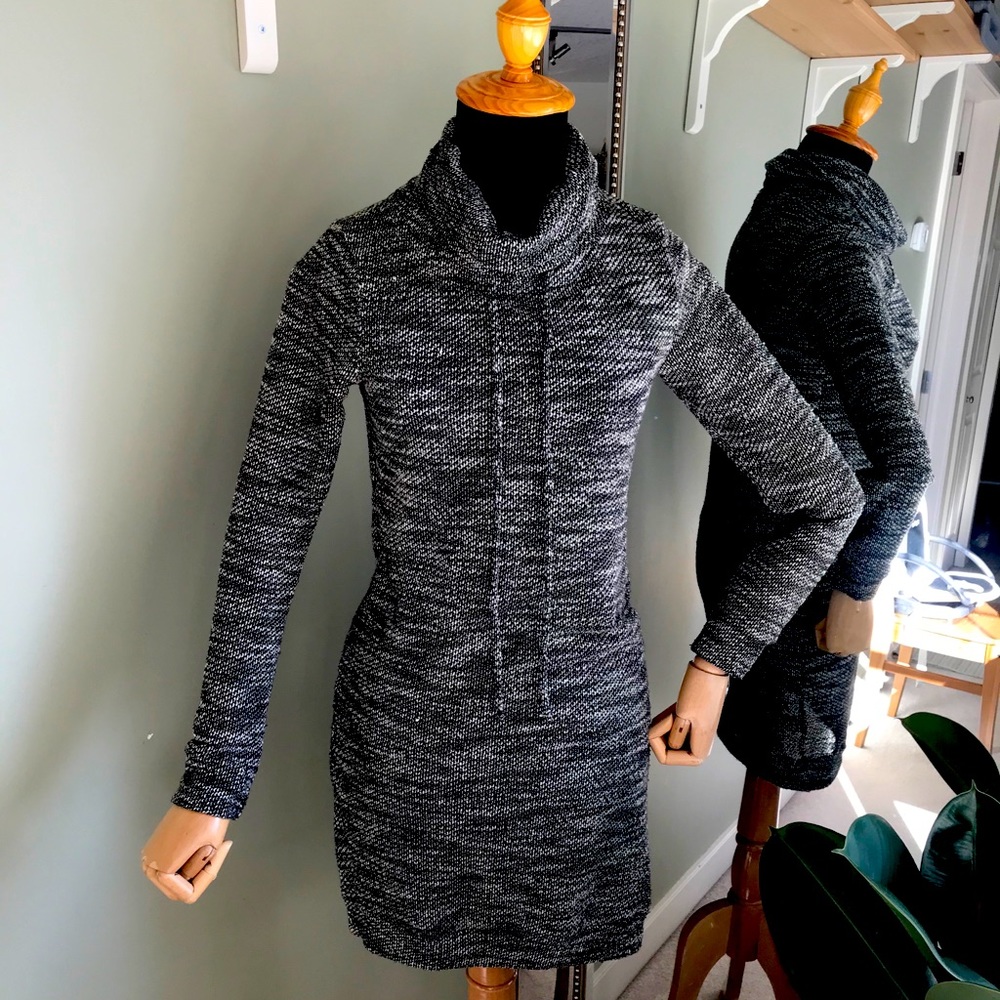 Turtleneck Sweater Dress